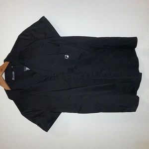 M New York & Company black button up blouse